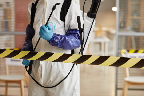 Professional Blood Cleanup technician working in Broadway, VA